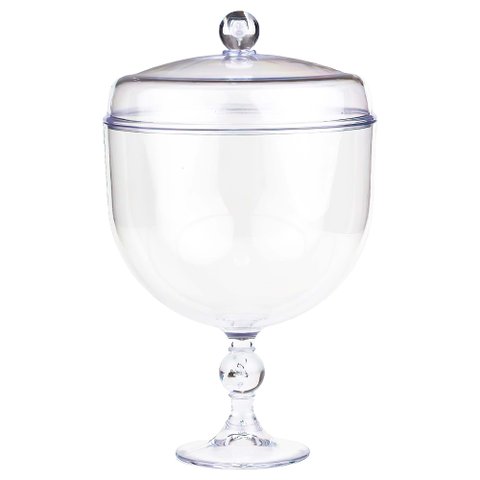 Taça Americana Cristal 1250ml com Tampa - Blue Star