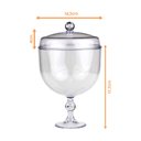 Ver imagem 4 de Taça Americana Cristal 1250ml com Tampa - Blue Star