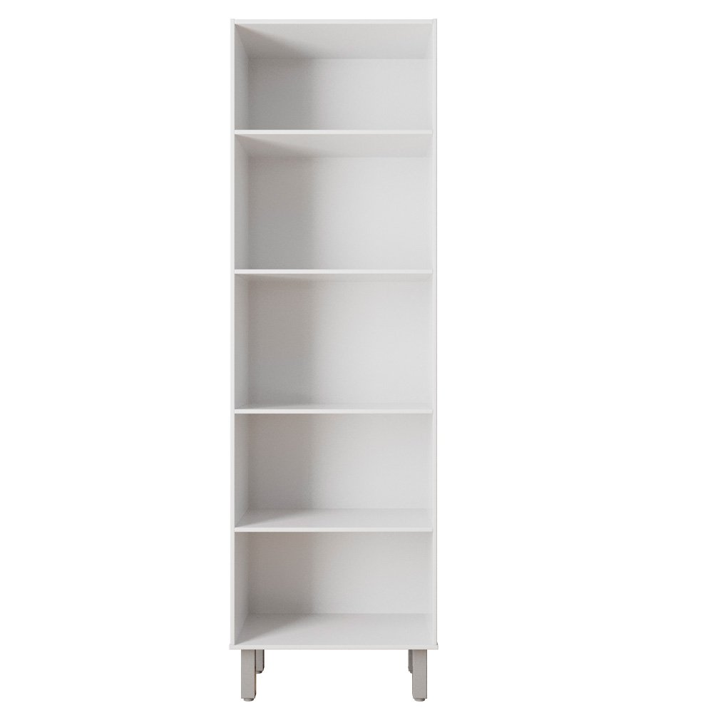 Armario Paneleiro Duplo 197 Cm 4p Mara Branco Mobbs - 4