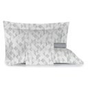 Ver imagem 1 de Jogo de Cama Casal Algodão 300 Fios 4 Peças Estampa Moderna