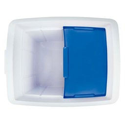 Caixa Térmica 75 Litros Azul - 7