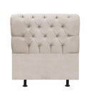 Ver imagem 1 de Cabeceira para Cama Box Solteiro 90 Cm Paris:bege