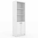Ver imagem 6 de Conjunto de Escritório com Escrivaninha 03 pç CJ43018-079 Tecno Móbili - Branco