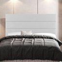 Ver imagem 6 de Cabeceira Cama Box Casal King Size Malik 195cm Sintético Branco - Abmaza