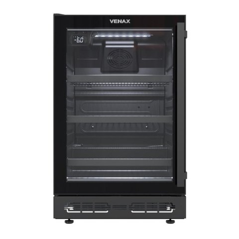 Cervejeira de Embutir Venax 82L Top Light Preto Porta Invertida 127V