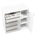 Ver imagem 4 de Cômoda 5 Gavetas 1 Porta Auriva Belmax