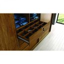 Ver imagem 6 de Guarda Roupa Solteiro 2 Portas MDF 178 cm Eleganza Belmax Álamo/Branco