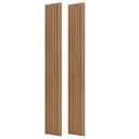 Ver imagem 3 de Painel Decorativo Ripado Mdf em Barra 89,5x250cm (2,24m²) Pa74 Dalla Costa-freijó