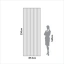 Ver imagem 5 de Painel Decorativo Ripado Mdf em Barra 89,5x250cm (2,24m²) Pa74 Dalla Costa-freijó