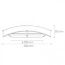 Ver imagem 2 de Plafon Sobrepor Quadrado 30cm Classic Blumenau