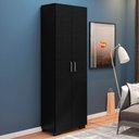 Ver imagem 1 de Estante para Decoração com 2 Portas Curitiba Preto