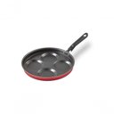 Ver imagem 4 de Frigideira 4 Ovos Brinox Antiaderente Pro-flon 1,3 L Vermelha