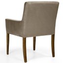 Ver imagem 7 de Kit 2 Poltronas Decorativas Vicenza Veludo Importado Marrom - Gran Belo