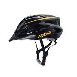 Capacete ciclismo Rava MTB Space Cor:Preto/Laranja;Tamanho:S/M (54 à 58 cm) - 1