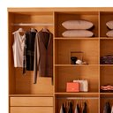 Ver imagem 3 de Guarda Roupa Casal Toronto Mdf 8 Portas e 4 Gavetas Moderna Mobília