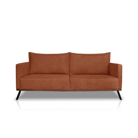 Sofá Atlas 3 Lugares 220cm Linho Boucle