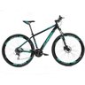 Bicicleta Venzo Aro 29 27V Camb Acera Susp com Trava Freio Hidráulico - PRETO E VERDE - 21 - 11