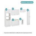 Ver imagem 6 de Cozinha Milla Lira 12 Portas 3 Gavetas MDF 310cm Branco Móveis Carraro