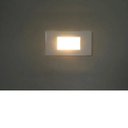 Ver imagem 2 de Balizador de Embutir Escada Parede 4x2 Alumínio Branco