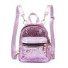 Mochila Brilhante com Um Compartimento Externo - Pink - 1