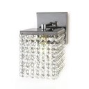 Ver imagem 1 de ARANDELA CRISTAL INOX - G9