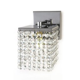 ARANDELA CRISTAL INOX - G9 - 1