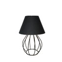 Ver imagem 1 de Abajur Aramado 5004 Preto/preto