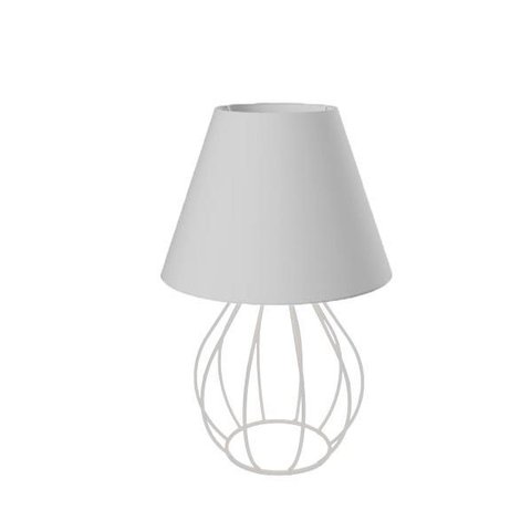 Abajur Aramado 5004 Branco/branco