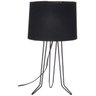Abajur Aramado 5002 - Preto/Preto - 1