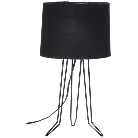 Abajur Aramado 5002 - Preto/preto