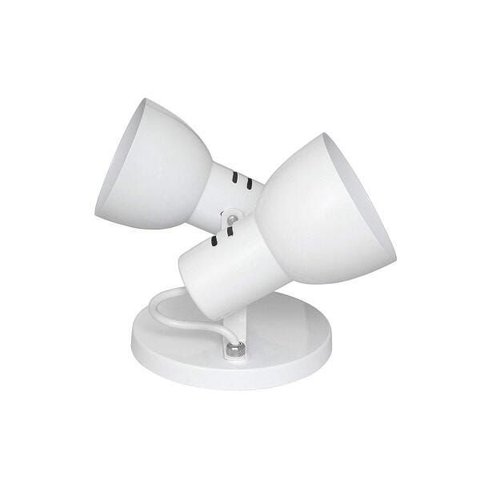 Spot Bocal Largo - Branco - para 2 Lâmpada