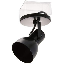 Spot Bocal Largo - Preto - para 1 Lâmpada - 1