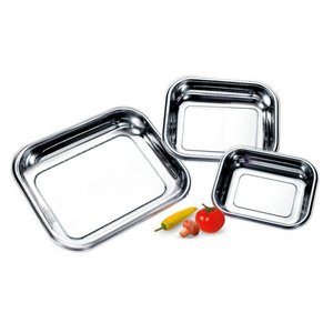 Conjunto de Travessas para Assar e Servir em Inox – Zanella