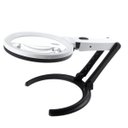 Ver imagem 5 de Lupa de Mesa com Luz 10 Leds e Fonte de Alimentação MG3B-1C