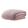 Manta Microfibra King 2,20x2,40m Corttex Inverno Aveludada Quentinho Plush:rosa Seco - 1