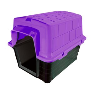 Casinha plástica para cães Furacão Pet N 1° - Lilás