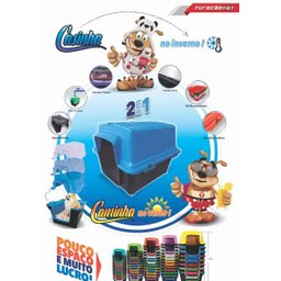 CASA PLÁSTICA FURACÃO PET VERMELHA - N2 - 6