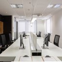 Ver imagem 4 de Cadeira Office Giratória Genebra Diretor PP Preta Braços Reguláveis NR17 - Fratini