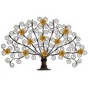 Ver imagem 1 de Arabesco de Flores na Árvore de Ferro Rustica para Espaços Internos e Externos - Amarelo