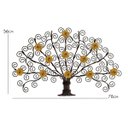 Ver imagem 2 de Arabesco de Flores na Árvore de Ferro Rustica para Espaços Internos e Externos - Amarelo