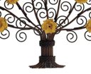 Ver imagem 5 de Arabesco de Flores na Árvore de Ferro Rustica para Espaços Internos e Externos - Amarelo