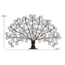 Ver imagem 2 de Arabesco de Flores na Árvore de Ferro Rustica para Espaços Internos e Externos - Branco