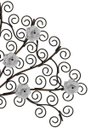Ver imagem 4 de Arabesco de Flores na Árvore de Ferro Rustica para Espaços Internos e Externos - Branco