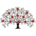 Ver imagem 1 de Arabesco de Flores na Árvore de Ferro Rustica para Espaços Internos e Externos - Laranja