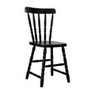 Ver imagem 2 de Cadeira Dalas Country Preta - 2 Unidades