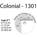 Ver imagem 3 de Fogão Colonial N°1 Vitrocerâmica Preto Varão Direito Antonow