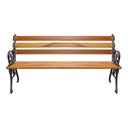 Ver imagem 1 de Banco de Jardim Francês de Madeira Estilo Praça 1,5m