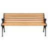 BANCO DE JARDIM INGLÊS ESTILO PRAÇA 150cm - 2