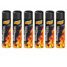 Tinta Spray Alta Temperatura 600 Preto Fosco 400ml - 6 UNIDADES - 1