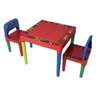 Mesa Infantil Educativa Desmontável com 2 Cadeiras - Tritec 3827 - 1